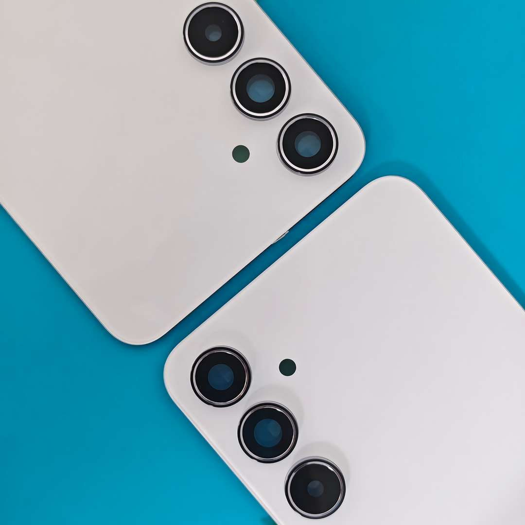BACK PART WITH CAMERA GLASS FOR SAMSUNG A55 MOONLIGHT BLUE ORG