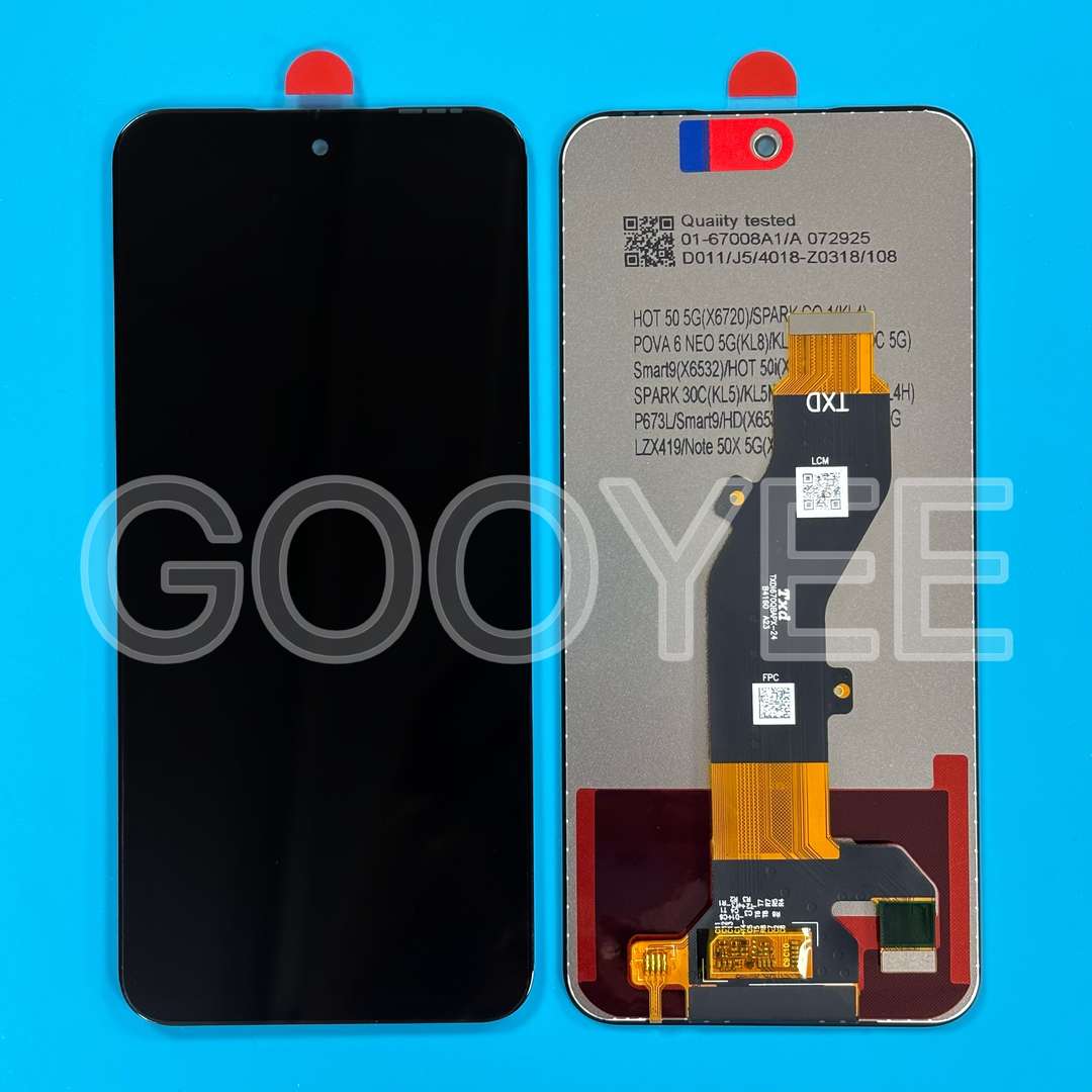 LCD DISPLAY FOR INFINIX SMART 9 BLACK ORG