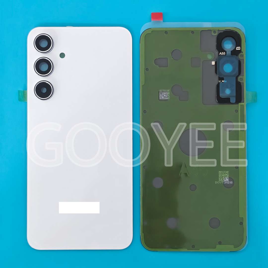 BACK PART WITH CAMERA GLASS FOR SAMSUNG A55 MOONLIGHT BLUE ORG