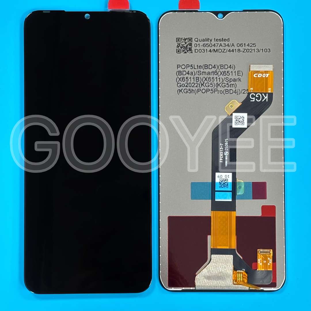 LCD DISPLAY FOR TECNO SPARK GO 2022 BLACK ORG