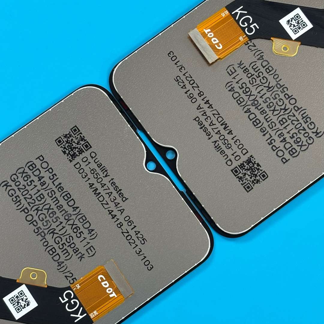 LCD DISPLAY FOR TECNO SPARK GO 2022 BLACK ORG