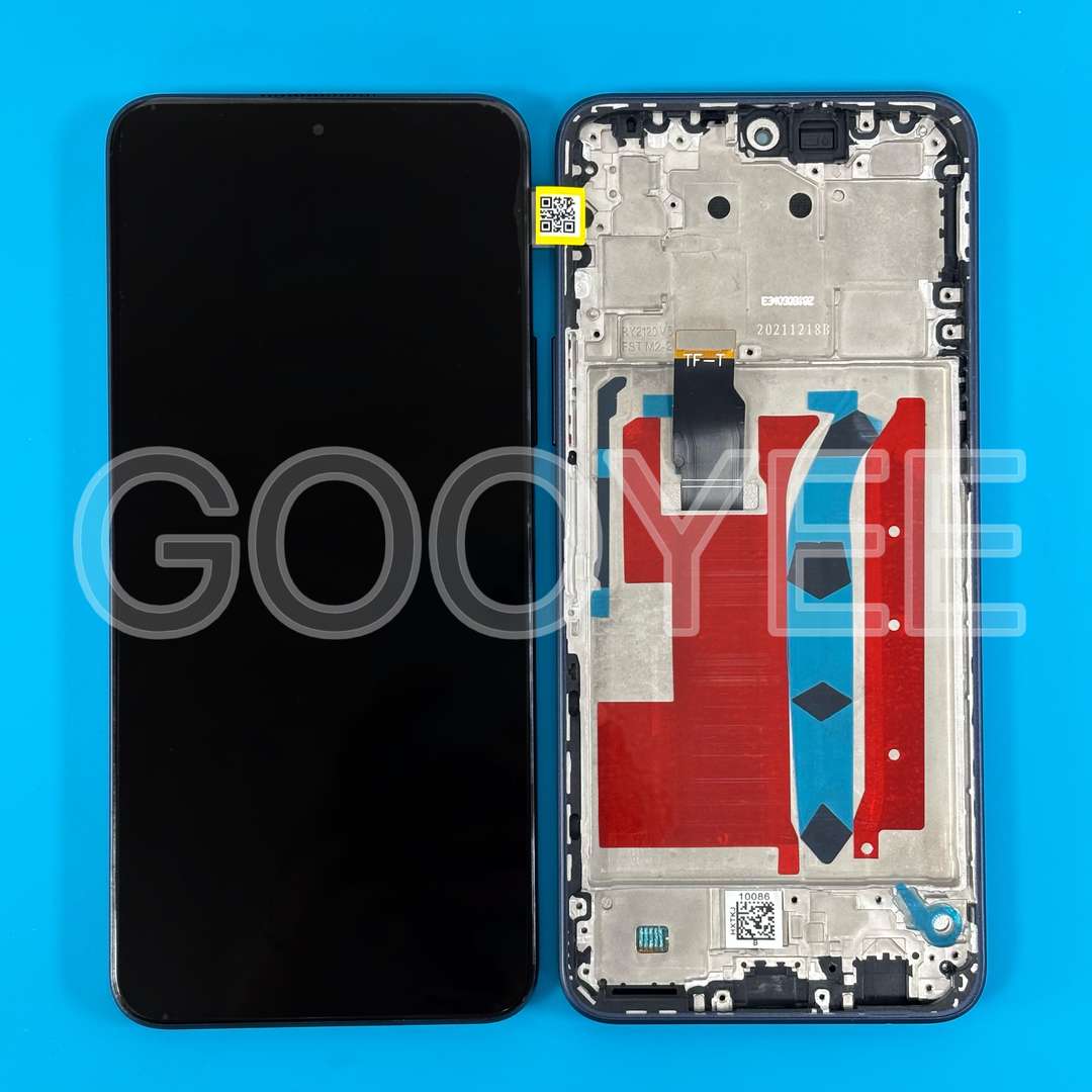 LCD DISPLAY FOR HUAWEI HONOR X8 BLUE WITH FRAME ORG