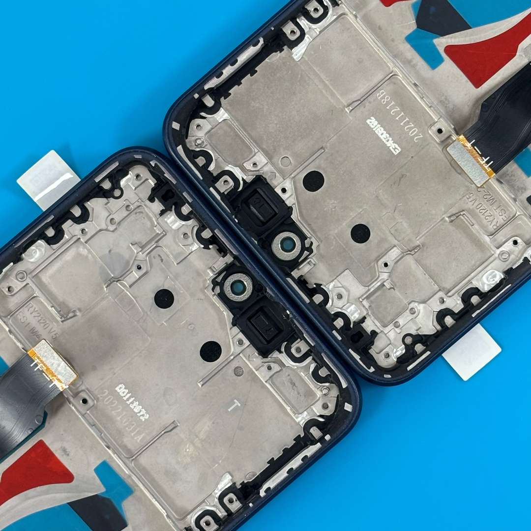 LCD DISPLAY FOR HUAWEI HONOR X8 BLUE WITH FRAME ORG
