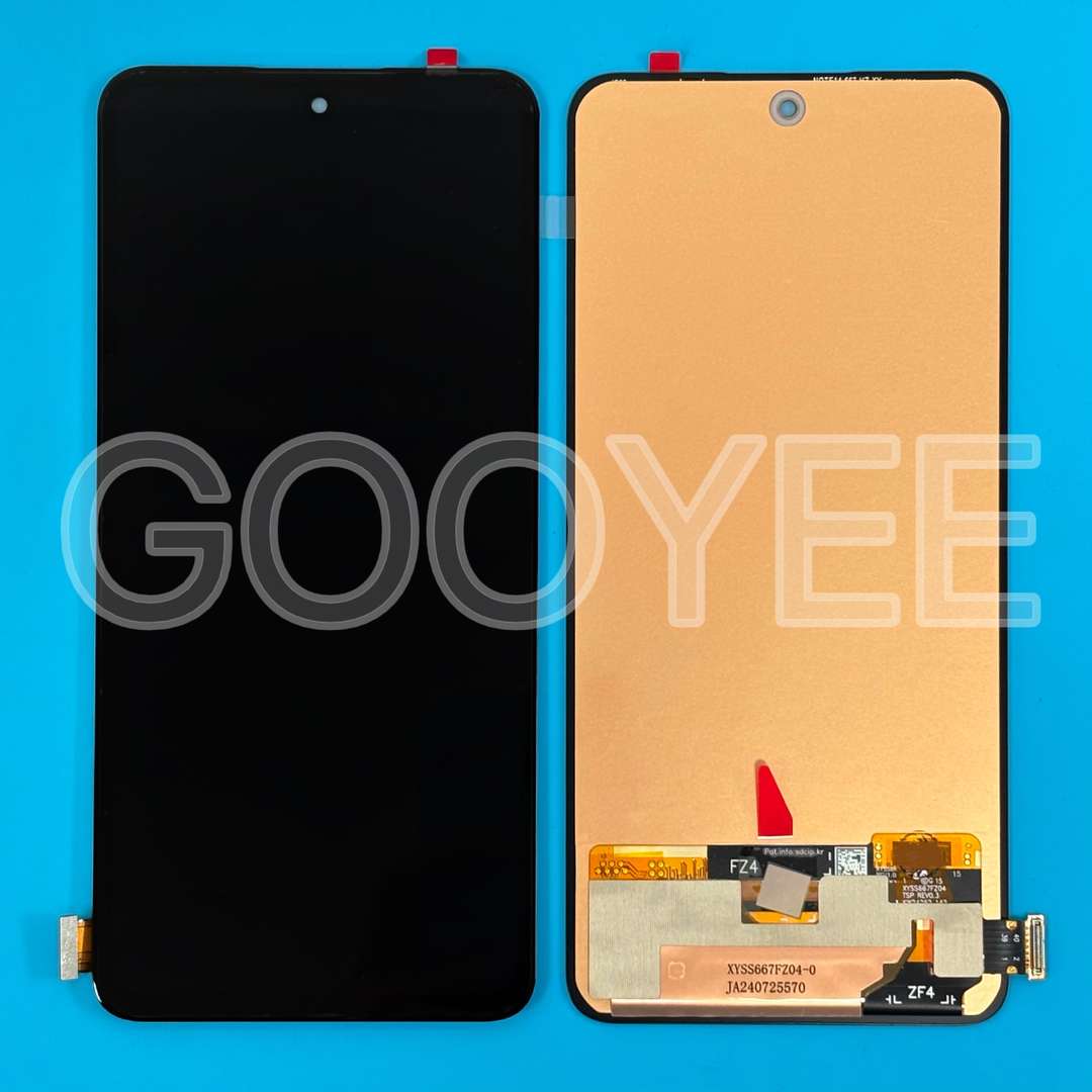 LCD DISPLAY FOR REDMI NOTE 14 BIG COVER GLASS BLACK OLED