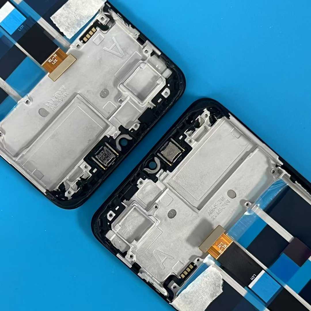 LCD DISPLAY FOR OPPO REALME C51 BLACK WITH FRAME ORG