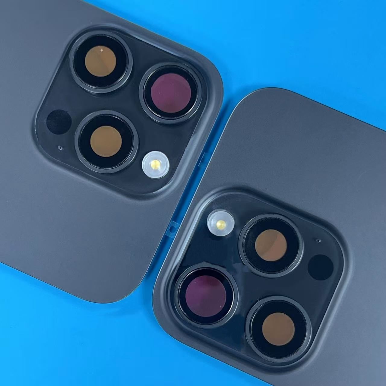 BACK PART FOR IPHONE 16 PRO  BBLACK WITH NFC FLEX ORG