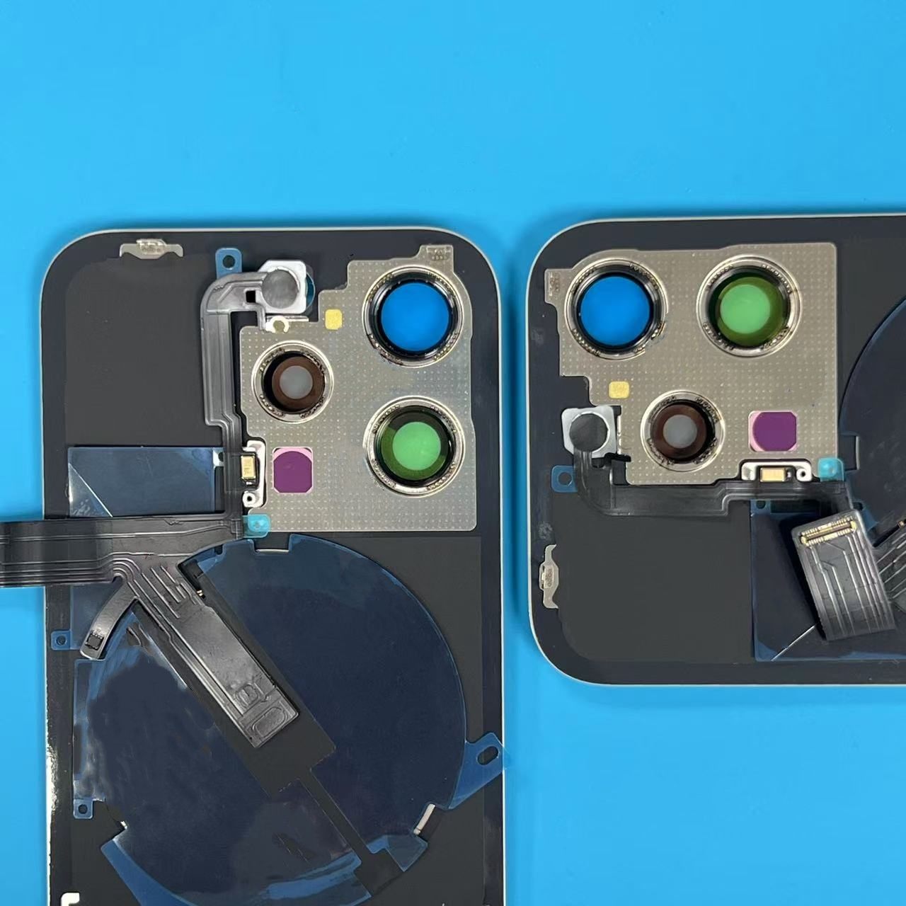 BACK PART FOR IPHONE 15 PRO NATURAL WITH NFC FLEX ORG