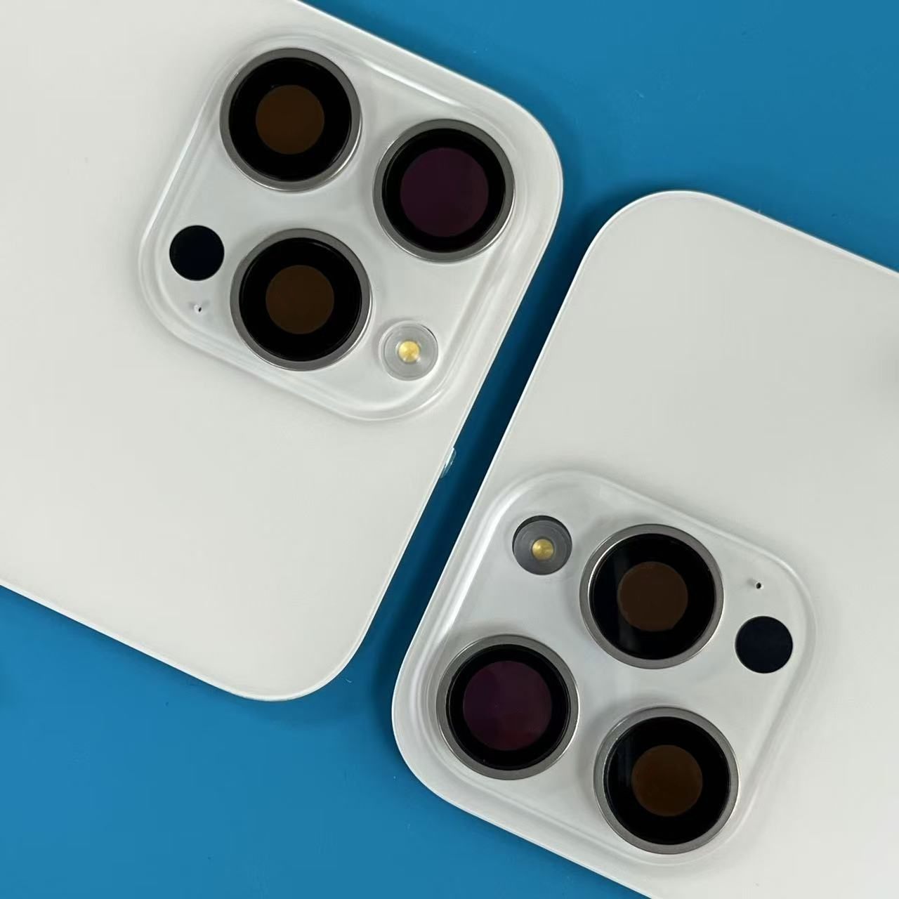 BACK PART FOR IPHONE 16 PRO MAX WHITE WITH NFC FLEX ORG