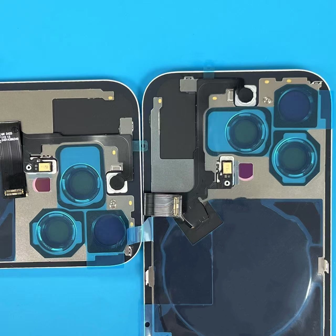 BACK PART FOR IPHONE 16 PRO WHITE WITH NFC FLEX ORG