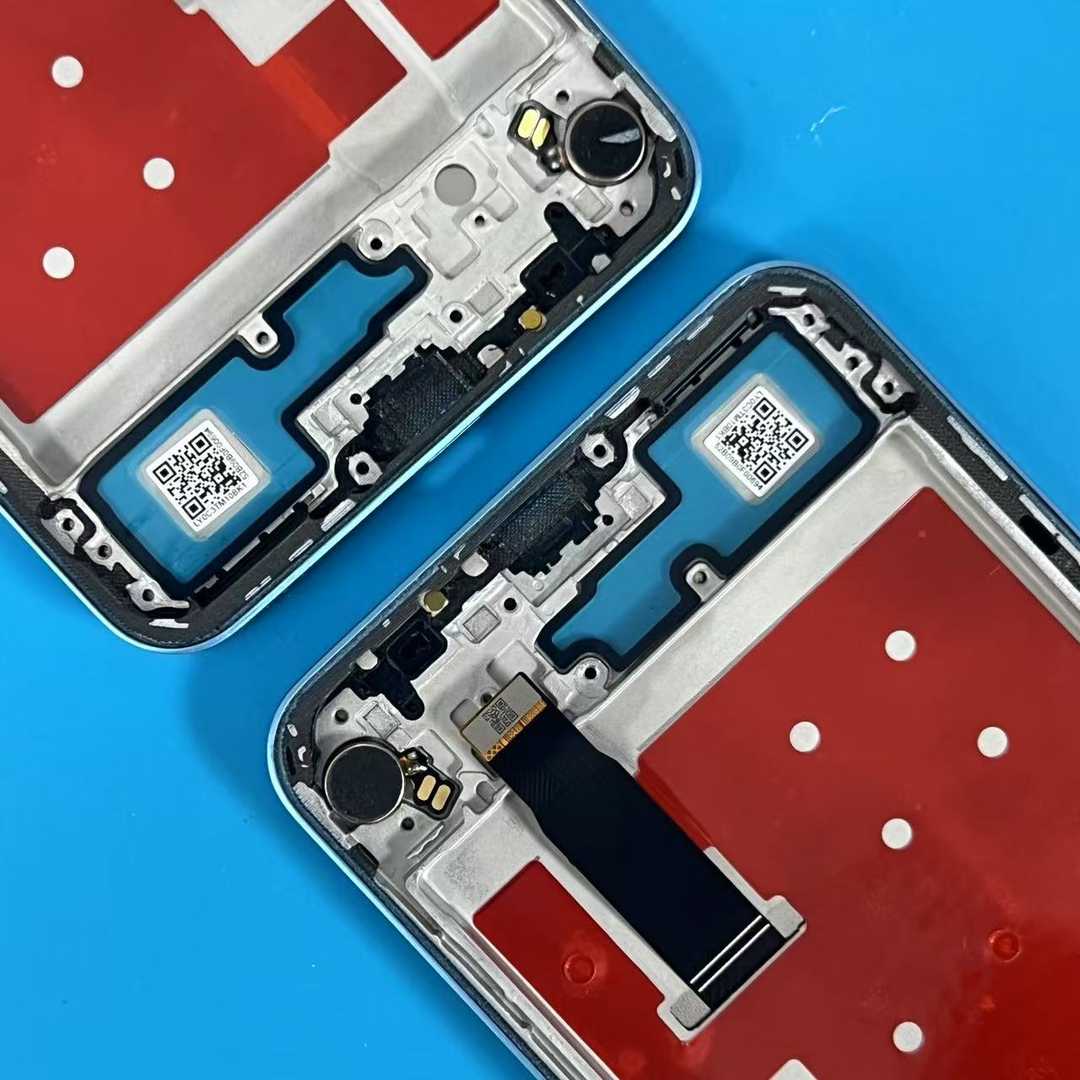 LCD DISPLAY FOR HUAWEI HONOR X8A BLUE WITH FRAME ORG
