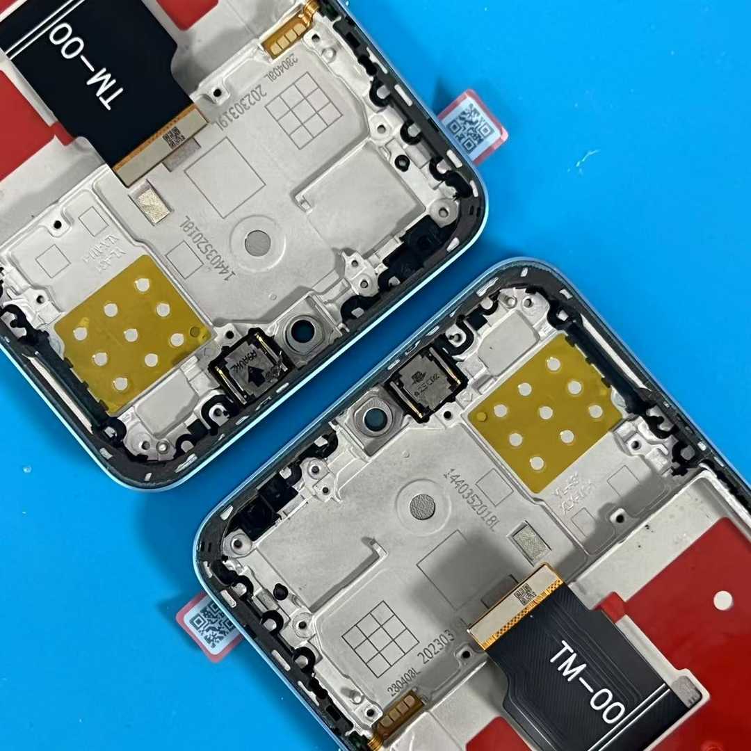 LCD DISPLAY FOR HUAWEI HONOR X8A BLUE WITH FRAME ORG