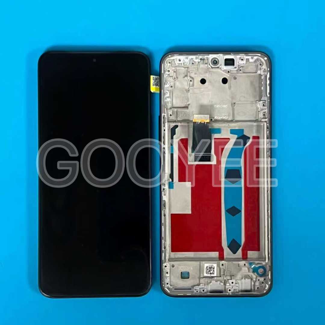  LCD DISPLAY FOR HUAWEI HONOR X8  BLACK WITH FRAME ORG