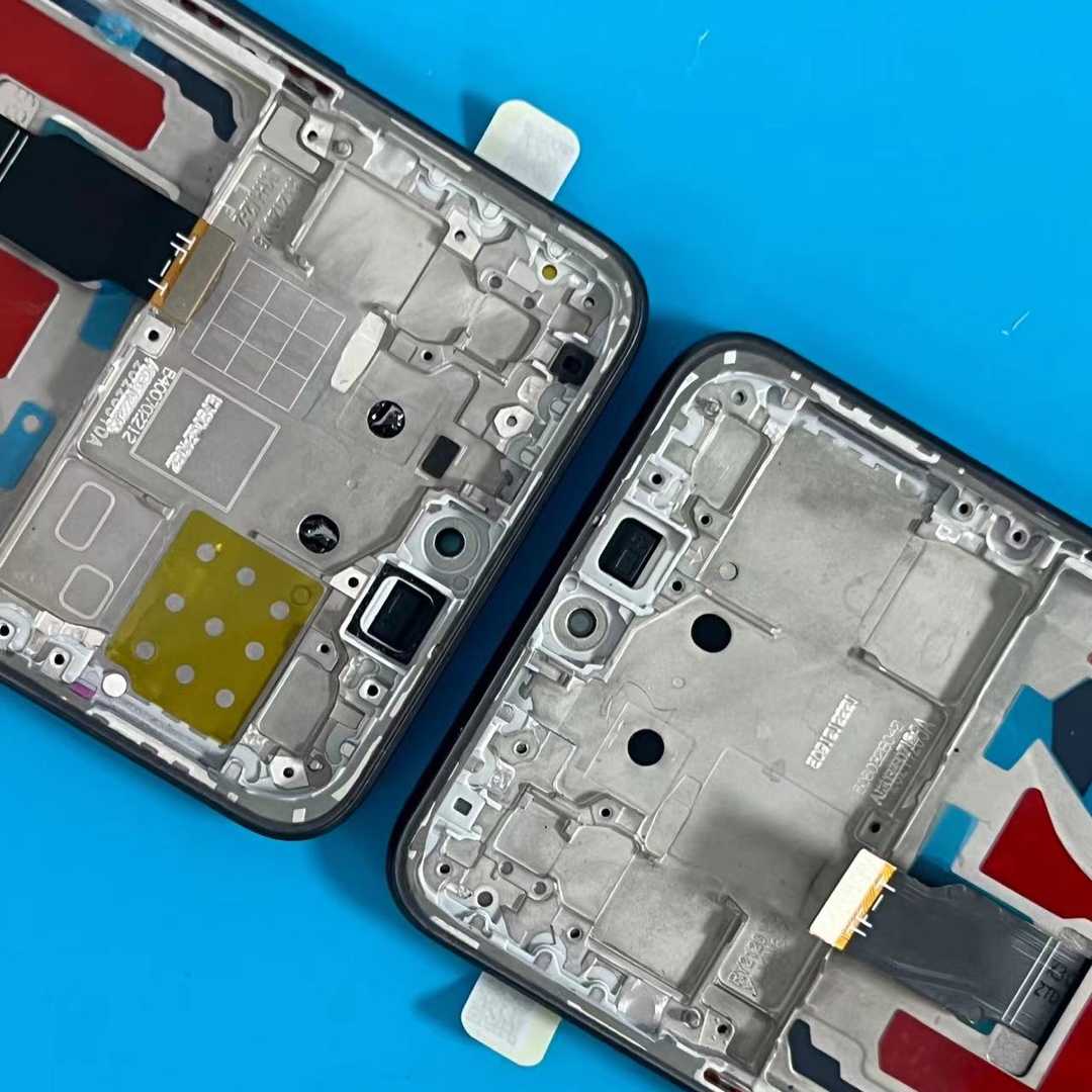 LCD DISPLAY FOR HUAWEI HONOR X8  BLACK WITH FRAME ORG