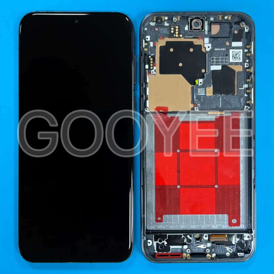 LCD DISPLAY FOR HUAWEI PURA 70 PRO BLACK WITH FRAME ORG