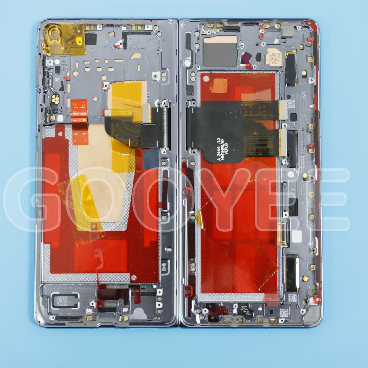 LCD DISPLAY FOR HUAWEI MATE X6 (INTERNAL) BLACK WITH FRAME ORIGINAL100%