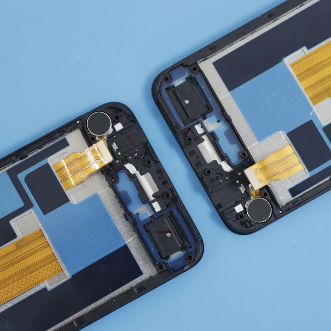 LCD DISPLAY FOR OPPO REALME C33  BLACK WITH FRAME ORG