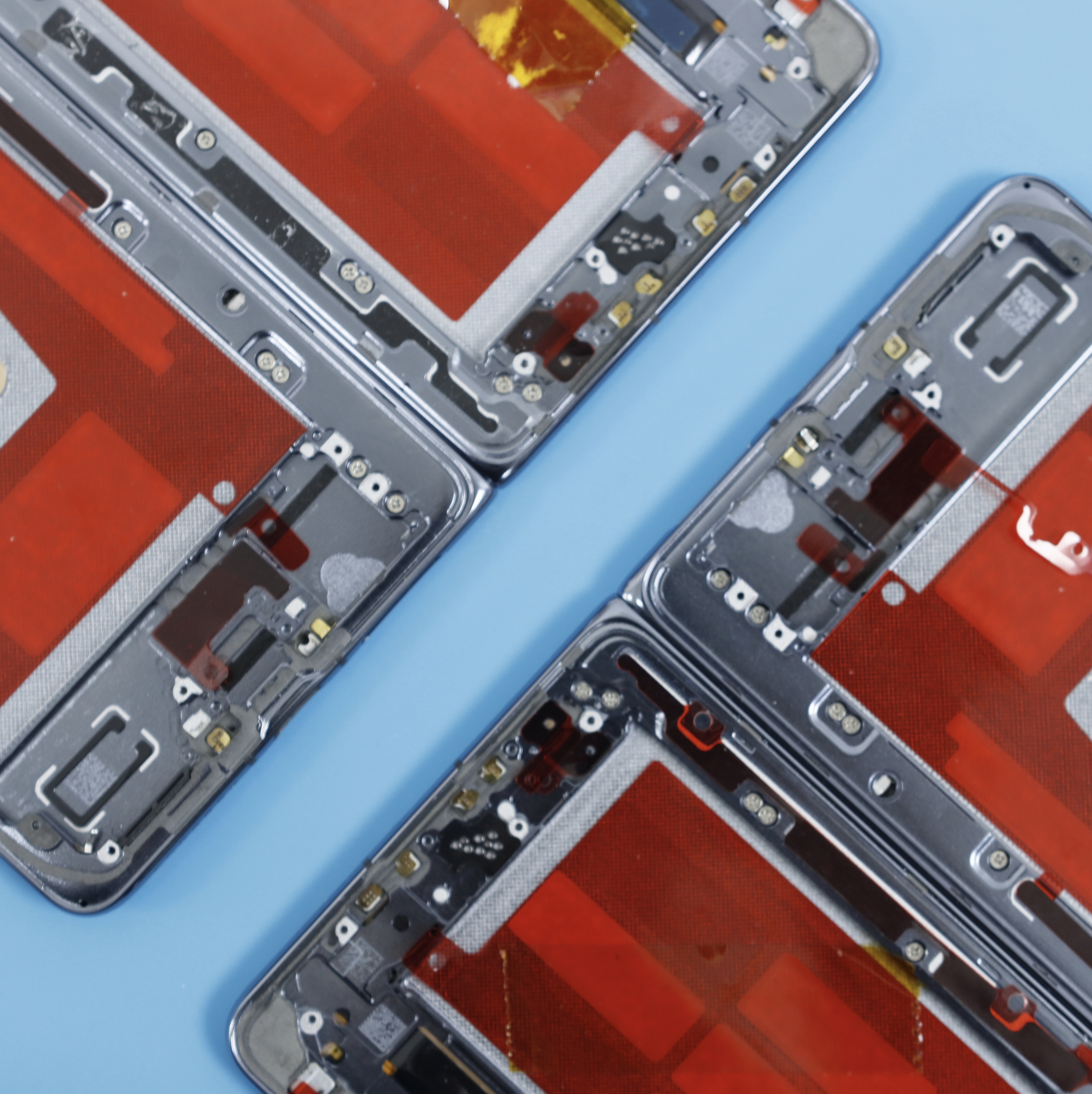 LCD DISPLAY FOR HUAWEI MATE X6 (INTERNAL) BLACK WITH FRAME ORIGINAL100%