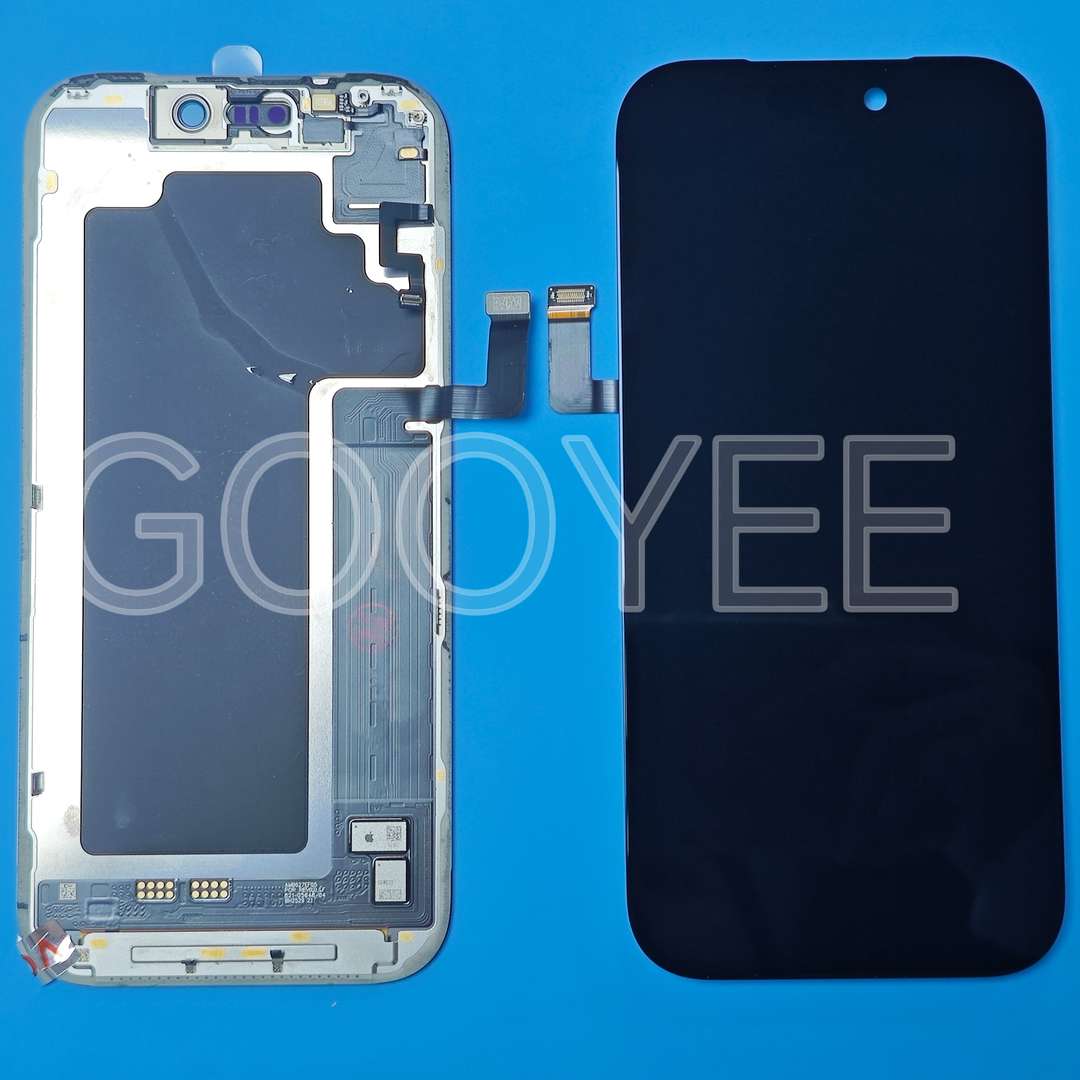 LCD DISPLAY FOR GOOYEE IPHONE 17 PRO WITH SENSING FLEX CABLE PULLED