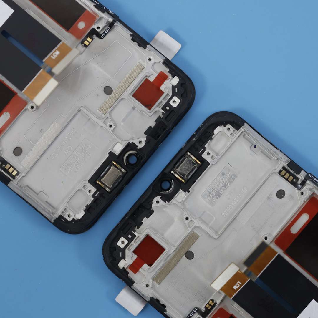 LCD DISPLAY FOR OPPO REALME C31 BLACK WITH FRAME ORG