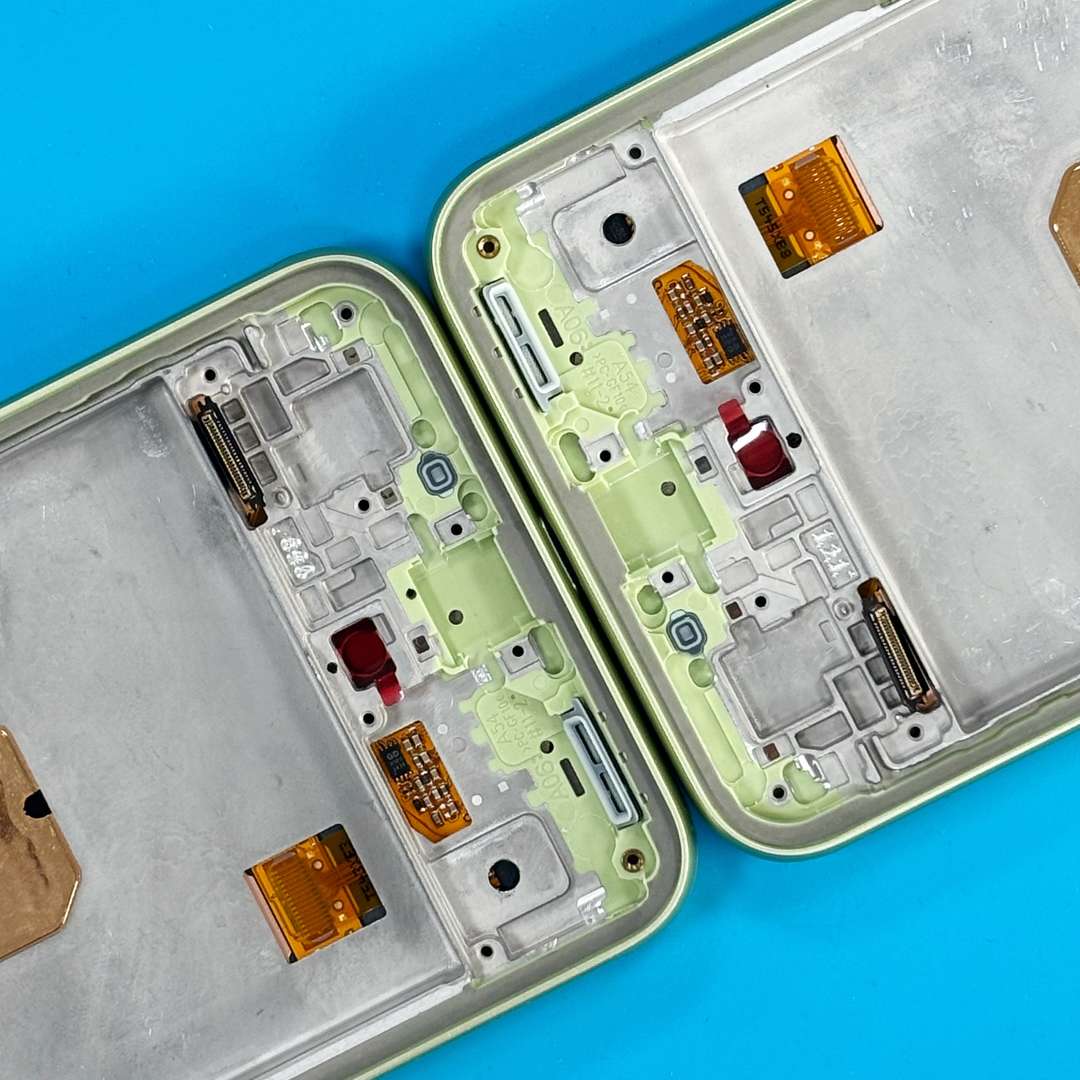 LCD DISPLAY FOR SAMSUNG A546 GALAXY A54 5G GREEN WITH FRAME ORIGINAL CHANGE GLASS