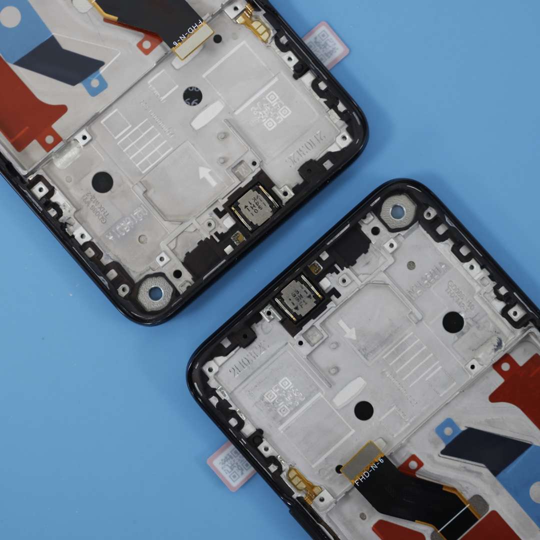 LCD DISPLAY FOR HUAWEI NOVA 8I BLACK WITH FRAME ORG