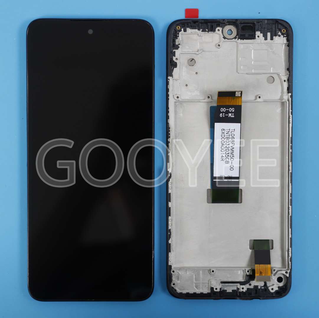 LCD DISPLAY FOR REDMI 12 BLACK WITH FRAME ORG