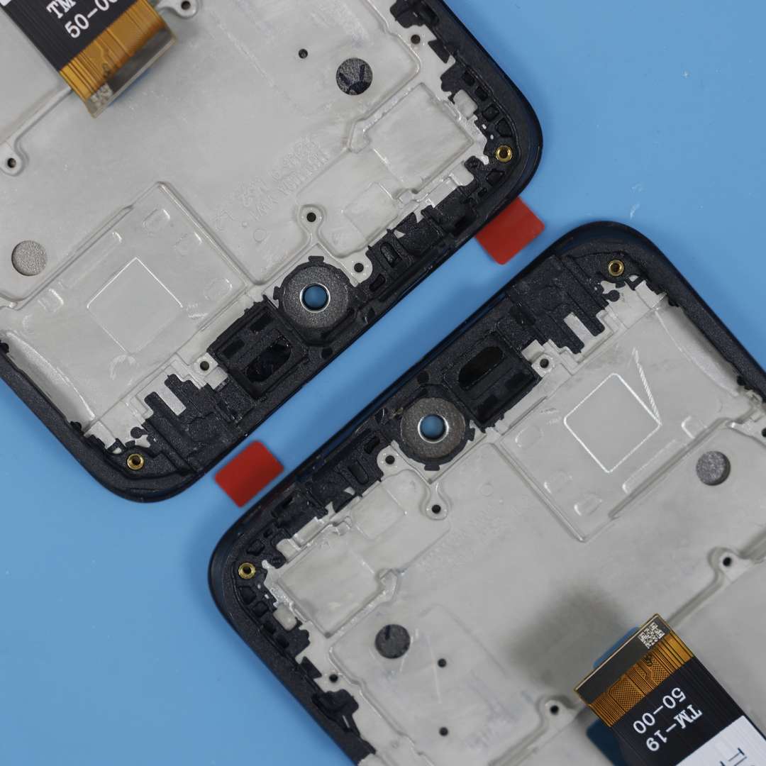 LCD DISPLAY FOR REDMI 12 BLACK WITH FRAME ORG