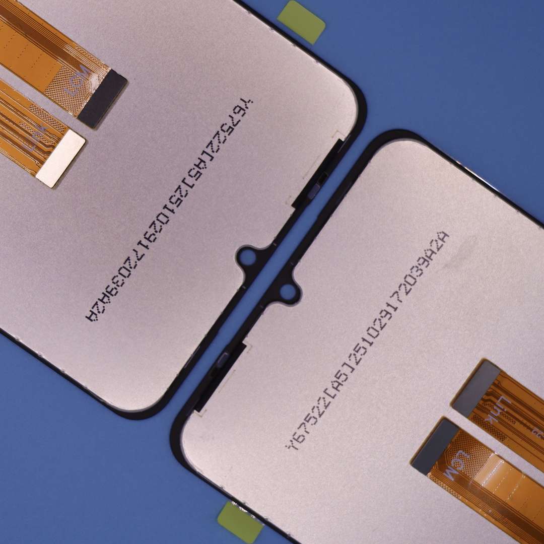 LCD DISPLAY FOR SAMSUNG A07 GALAXY A075 BLACK FULL ORG