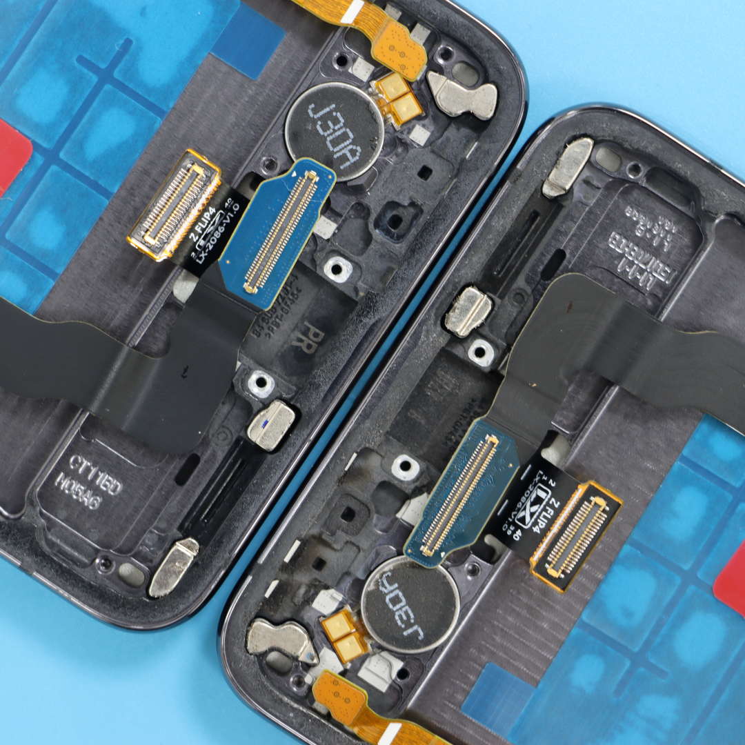 LCD DISPLAY FOR SAMSUNG Z FLIP 4 GALAXY F721 BLACK WITH FRAME TFT