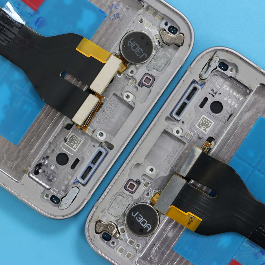 LCD DISPLAY FOR SAMSUNG Z FLIP 6 GALAXY F741 SILVER WITH FRAME TFT