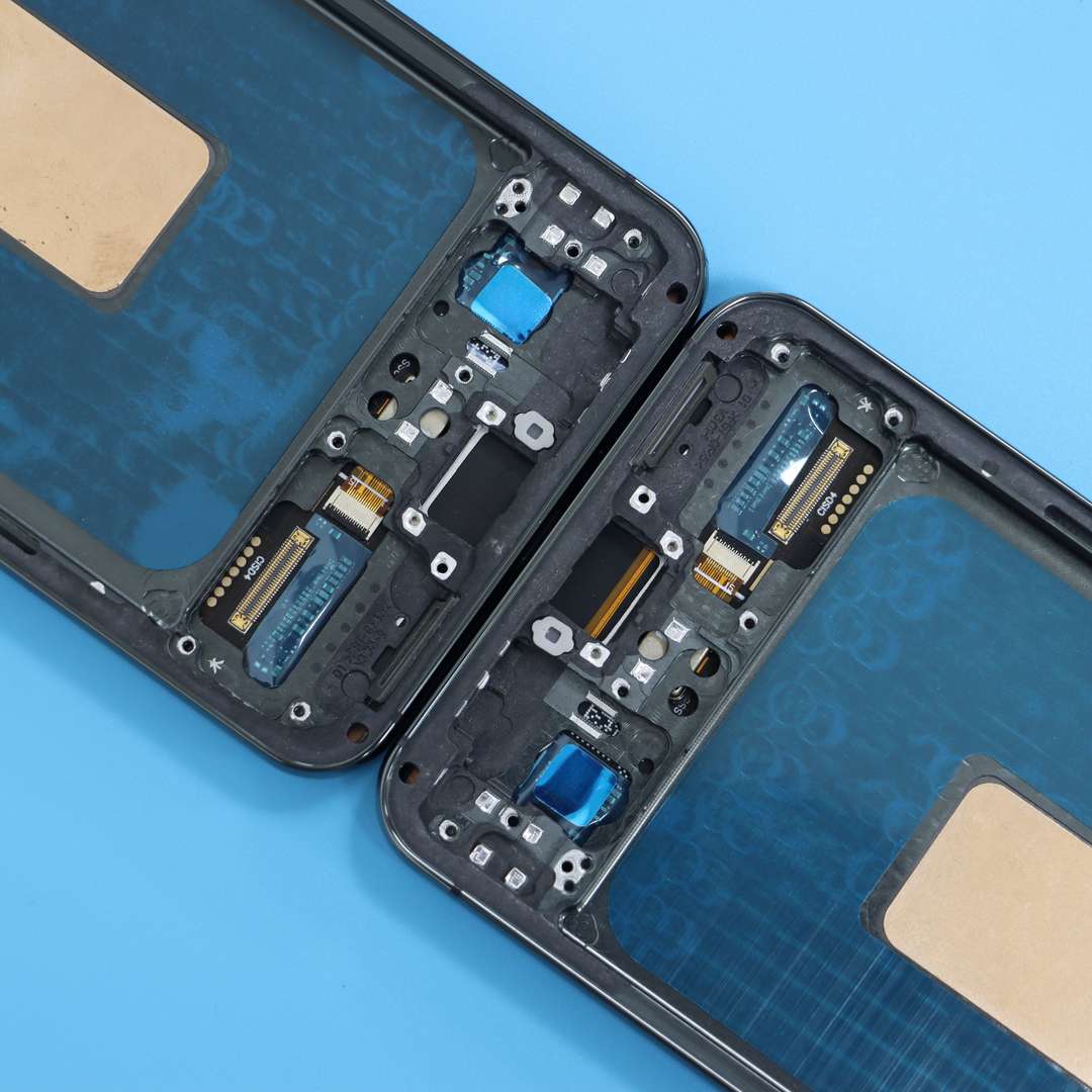 LCD DISPLAY FOR SAMSUNG S23 GALAXY S911 GREEN WITH FRAME OLED