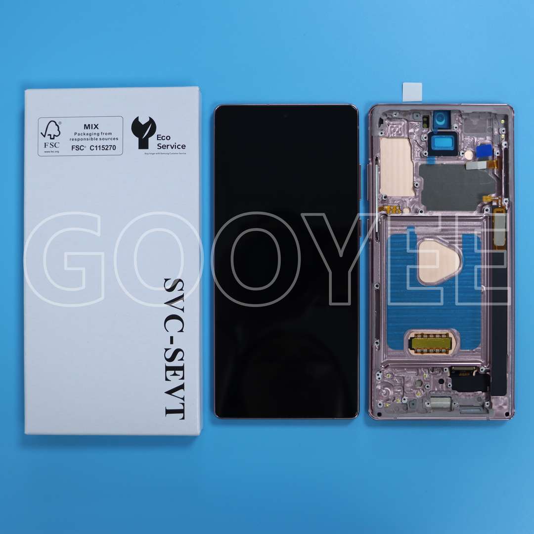 LCD DISPLAY FOR SAMSUNG NOTE 20 GALAXY N980 BRONZE WITH FRAME OLED