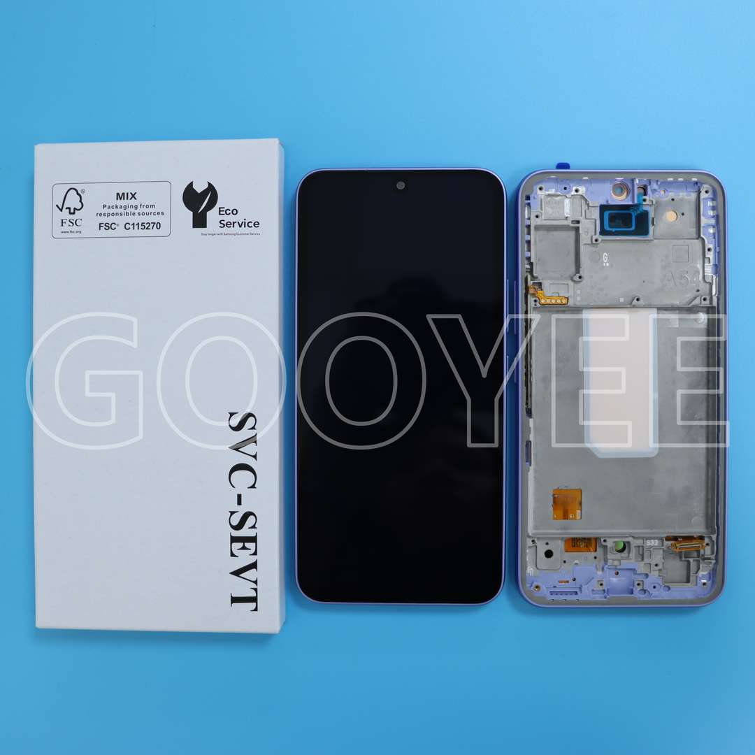 LCD DISPLAY FOR SAMSUNG A54 5G GALAXY A546 VIOLET WITH FRAME OLED