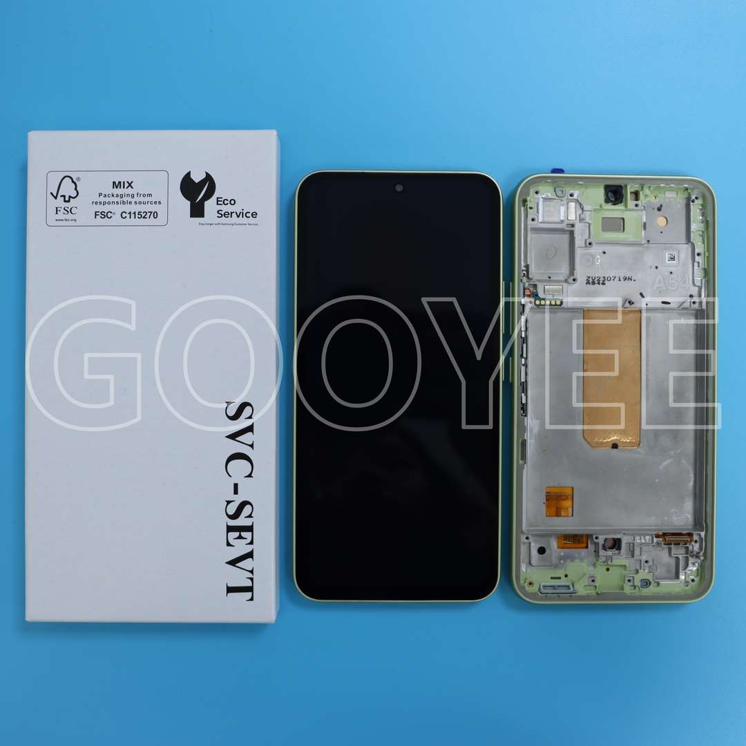 LCD DISPLAY FOR SAMSUNG A54 5G GALAXY A546 GREEN WITH FRAME OLED