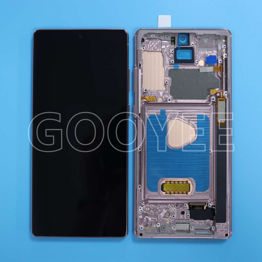 LCD DISPLAY FOR SAMSUNG NOTE 20 GALAXY N980 BRONZE WITH FRAME OLED