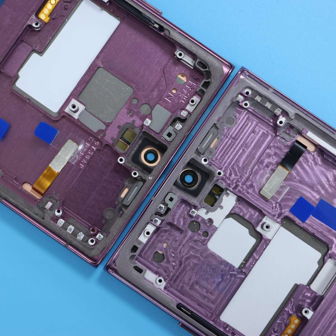 LCD DISPLAY FOR SAMSUNG S22 ULTRA GALAXY S908 BURGUNDY WITH FRAME OLED