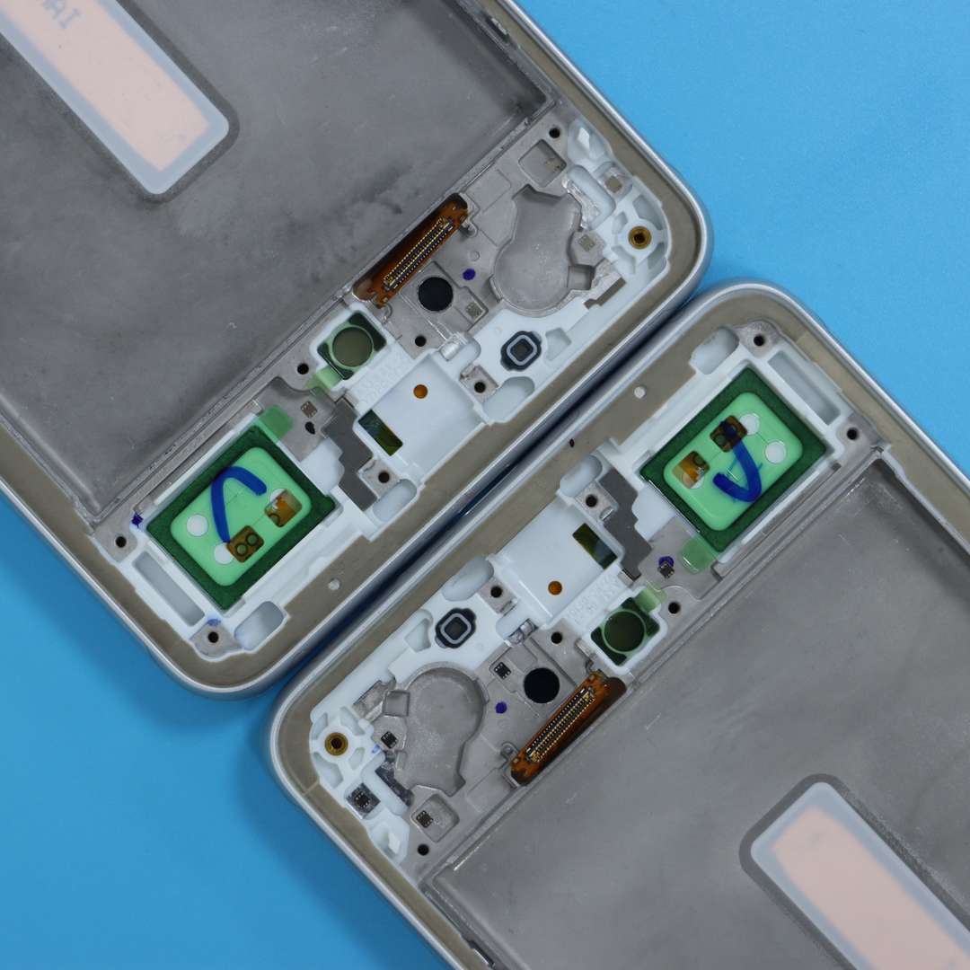 LCD DISPLAY FOR SAMSUNG A33 5G GALAXY A336 SILVER WITH FRAME OLED