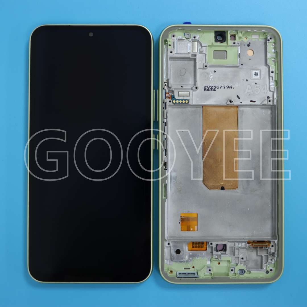 LCD DISPLAY FOR SAMSUNG A54 5G GALAXY A546 GREEN WITH FRAME OLED