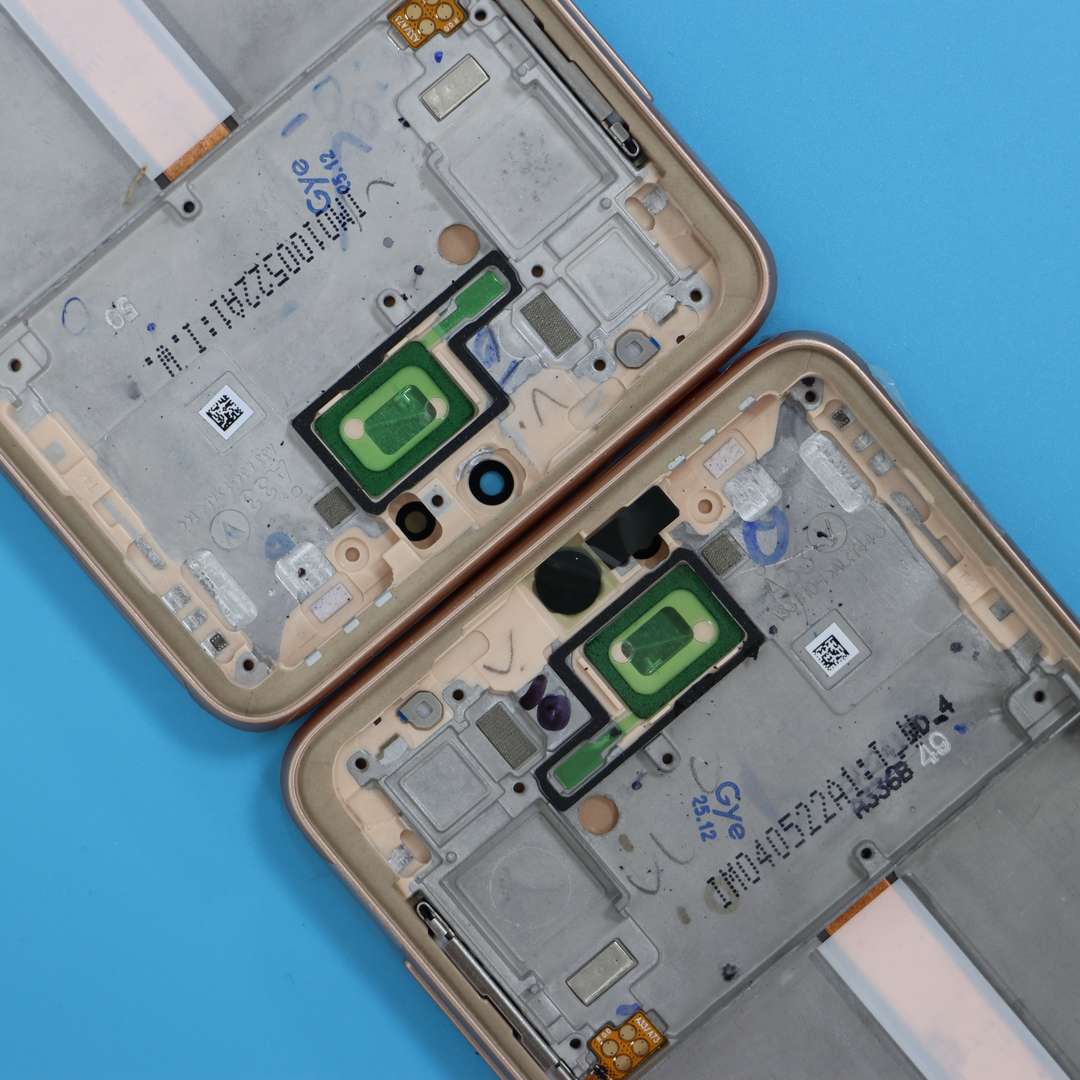 LCD DISPLAY FOR SAMSUNG A33 5G GALAXY A336 GOLDEN WITH FRAME OLED