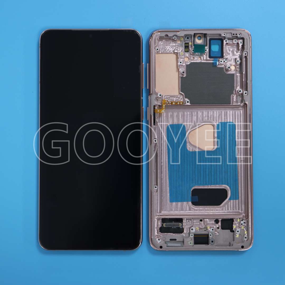 LCD DISPLAY FOR SAMSUNG S21 PLUS GALAXY G996 VIOLET WITH FRAME OLED