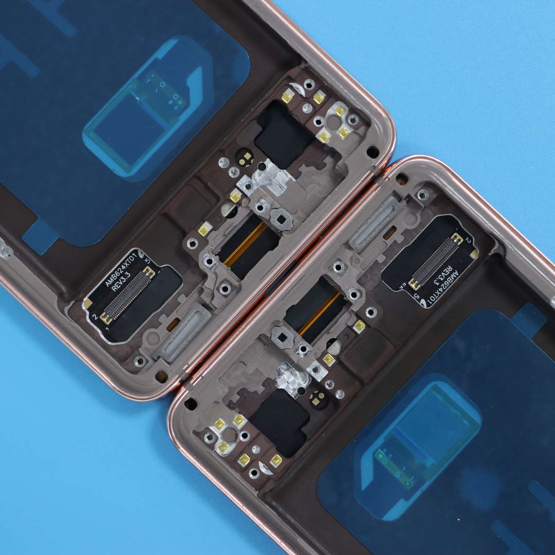 LCD DISPLAY FOR SAMSUNG S21 GALAXY G991 VIOLET WITH FRAME OLED