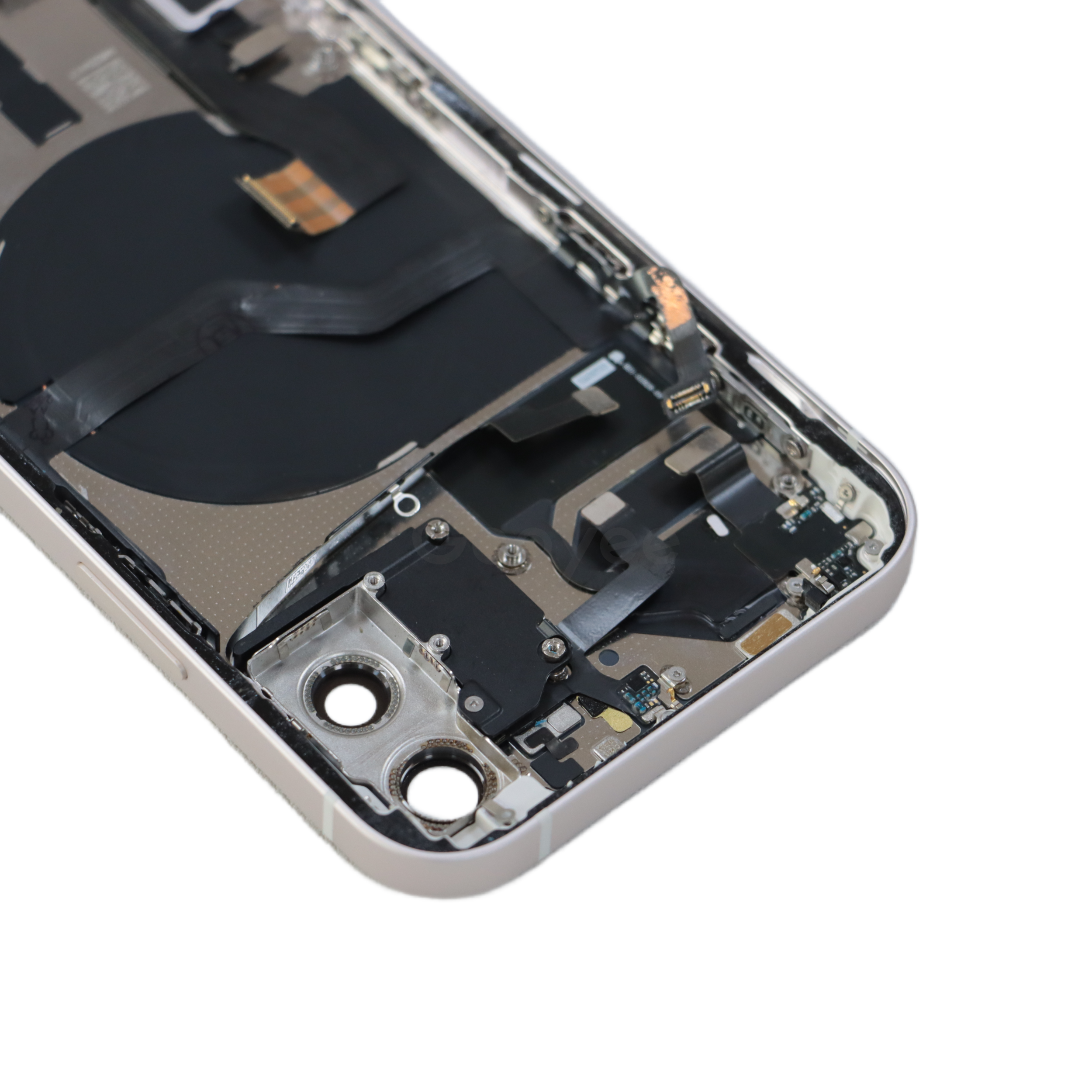 Housing for Apple iPhone 12 With Parts (White) (Pulled)