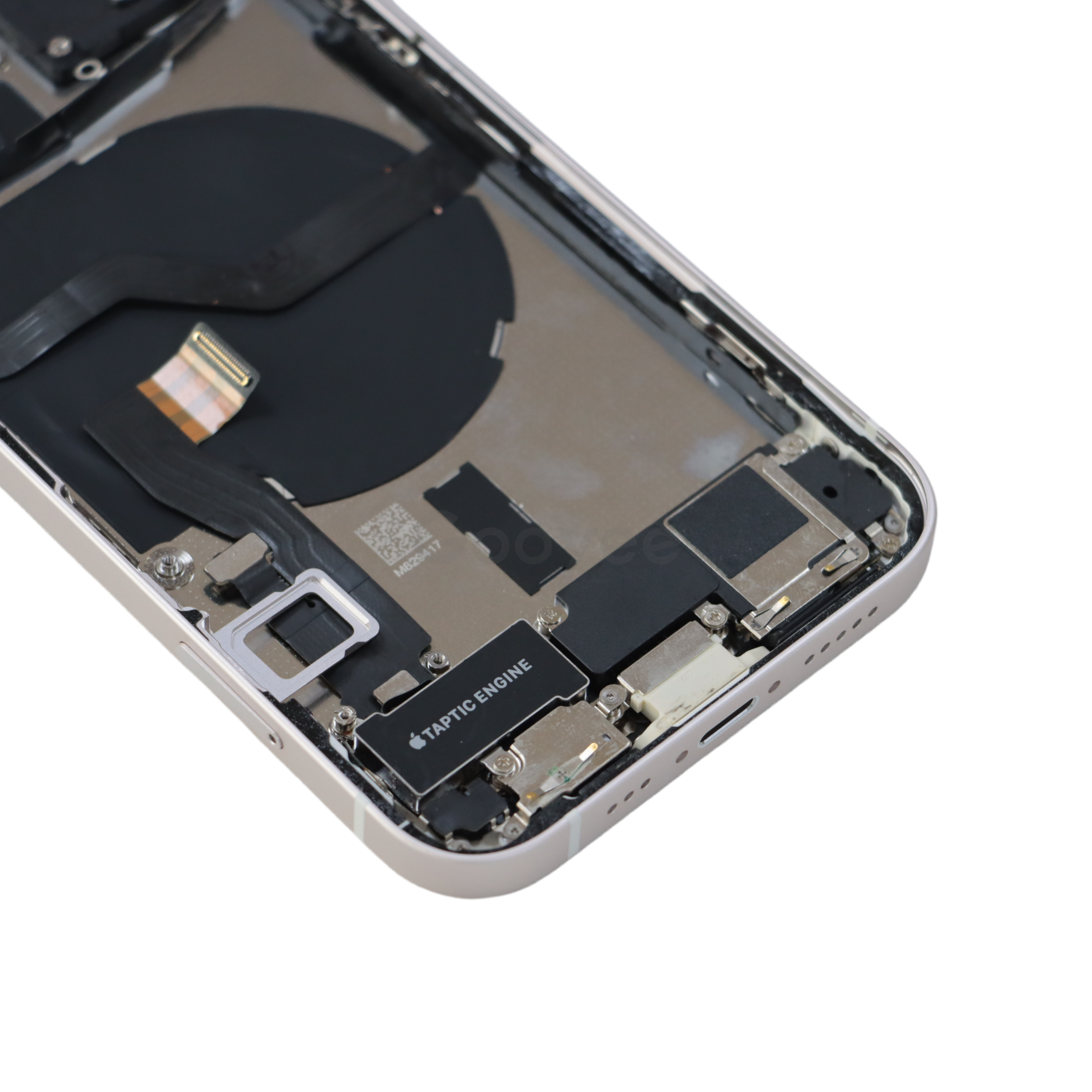 Housing for Apple iPhone 12 With Parts (White) (Pulled)