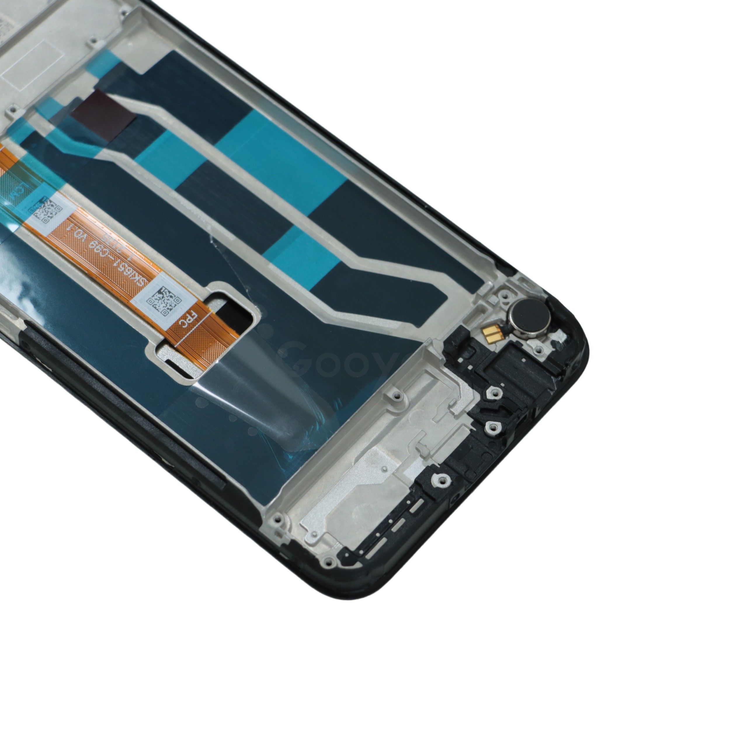 LCD Display For OPPO Realme C21Y With Frame (ORG) (Black)